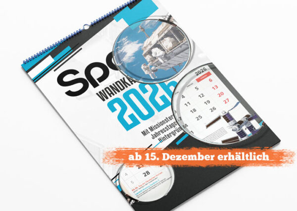 Space A3-Wandkalender 2026