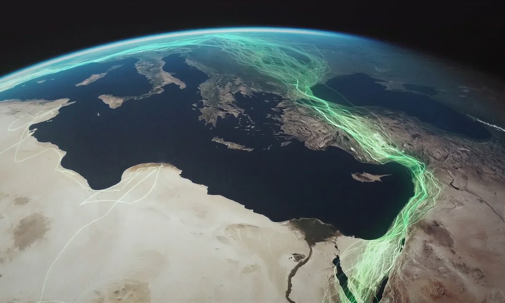 Flamingo mit Sender in den Anden; RAVEN-Satellit in 520 km Höhe